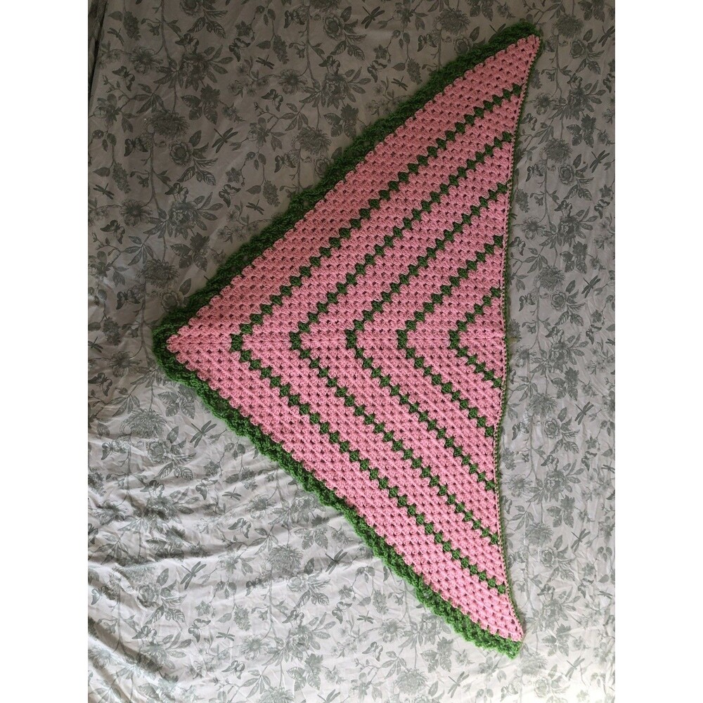 Knitted Shawl With Sweet Note From Maker